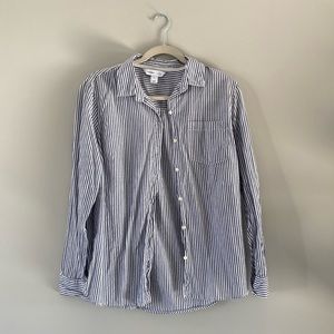 Old Navy Striped Button Down Shirt